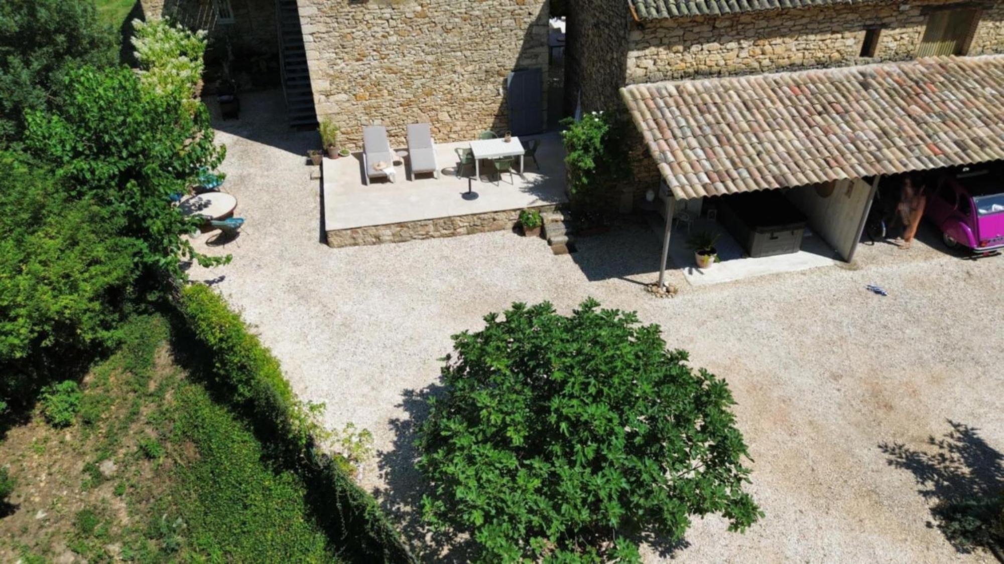 Le Gite De Montagnac La Roque sur Ceze Bagian luar foto